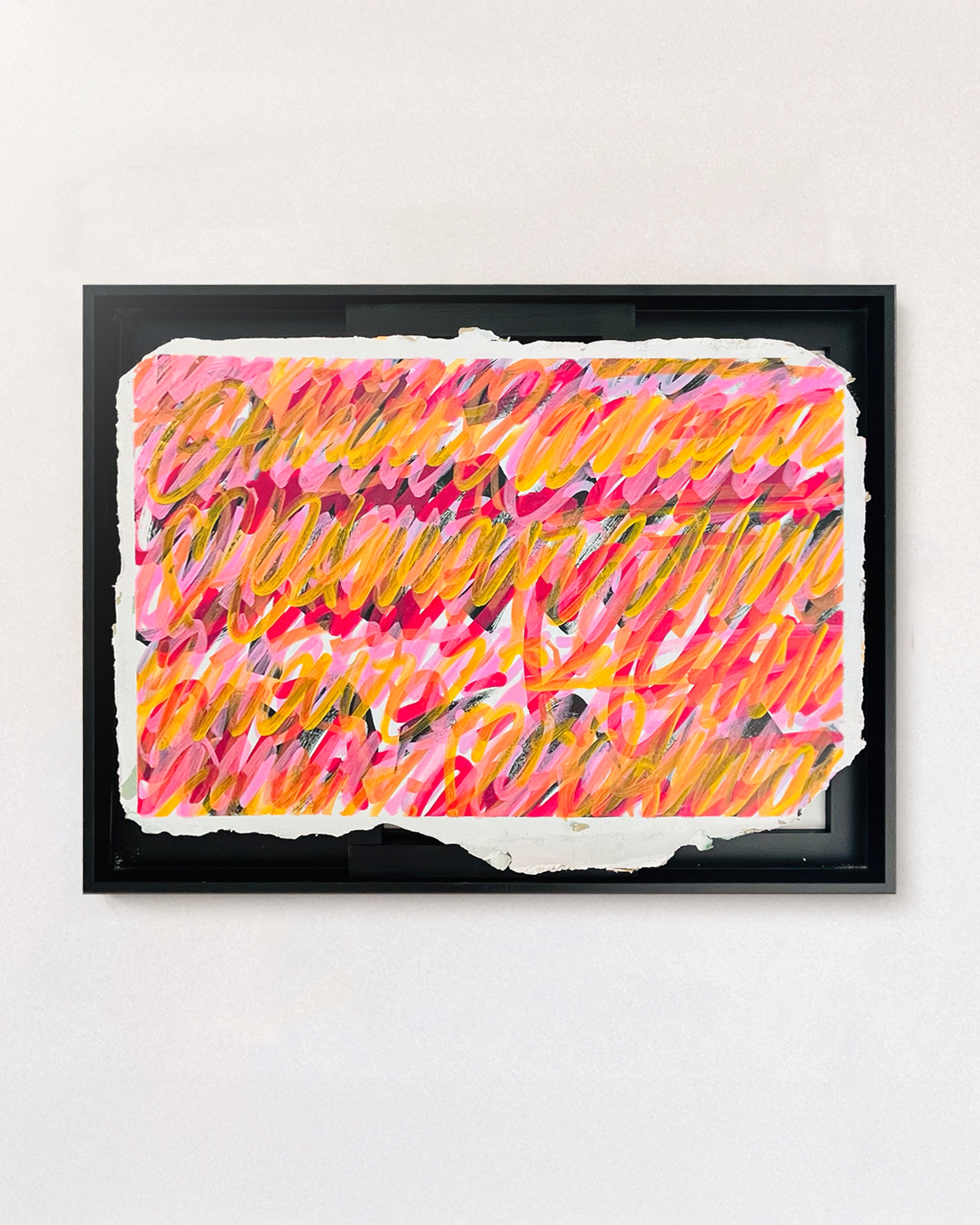 Saturations N°8, plaque de plâtre, 70×50 cm, 2023
